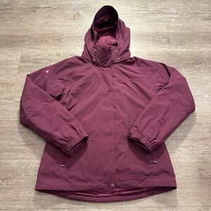 Marmot Jacket‎ Womens Medium Purple Membrain 3-in-1  Quilted Puffer Liner Hooded